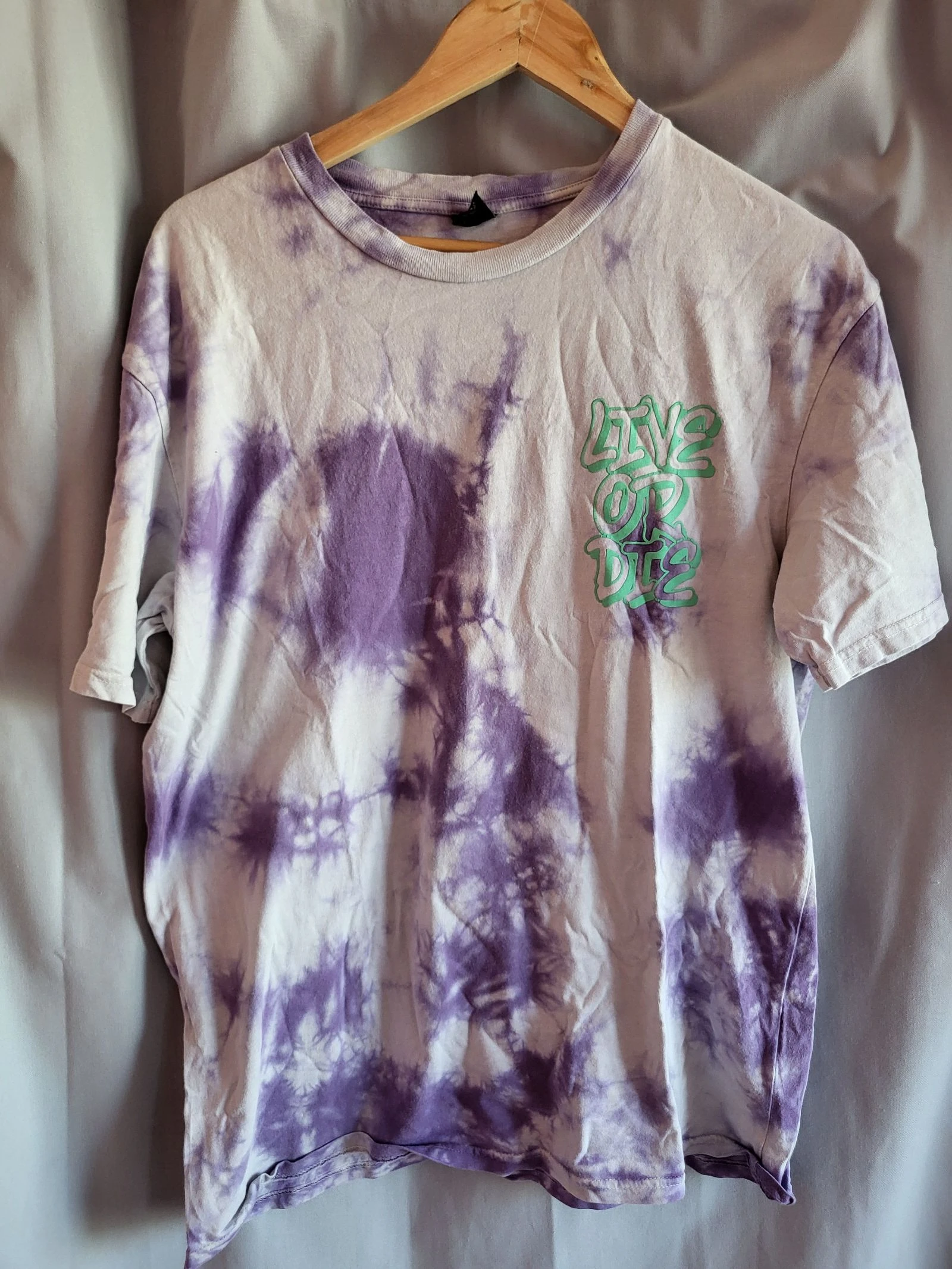 Tee shirt violet new yorker 